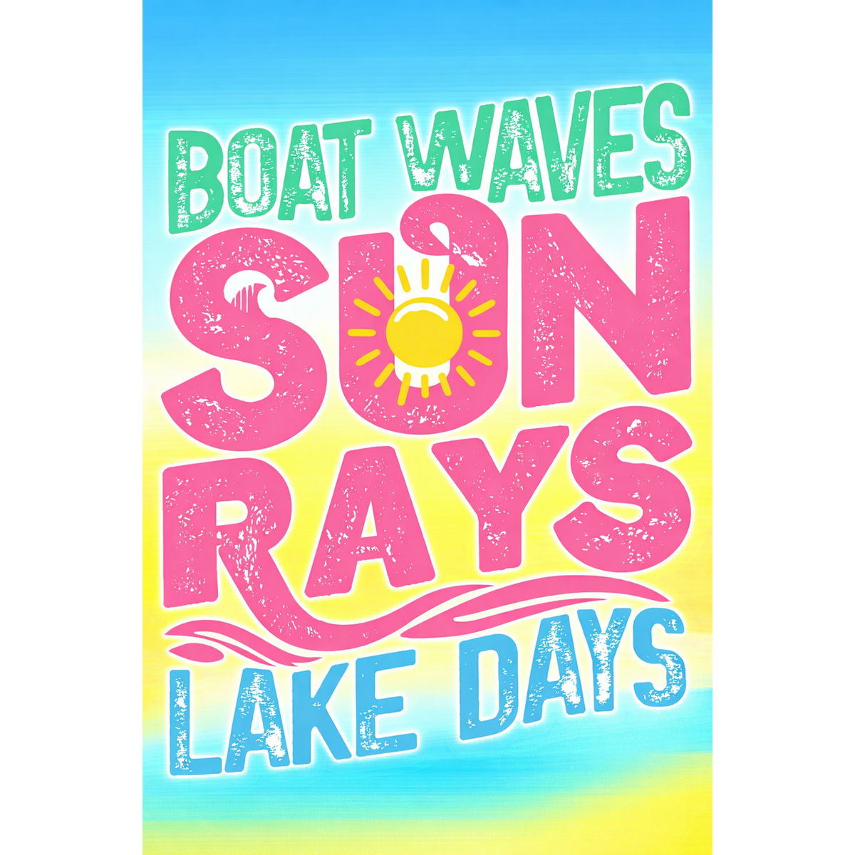Boat Waves Blanket🌅🚤