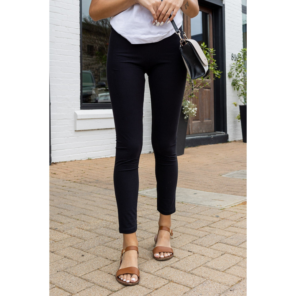 The Alana - 7/8 Ankle Length Leggings with Pockets