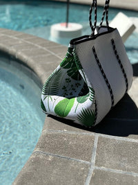 Ready to Ship | The Penny Palm Neoprene Tote