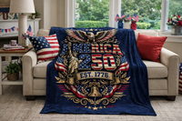 PreOrder |  AMERICA - EST. 1776 Flannel Blanket