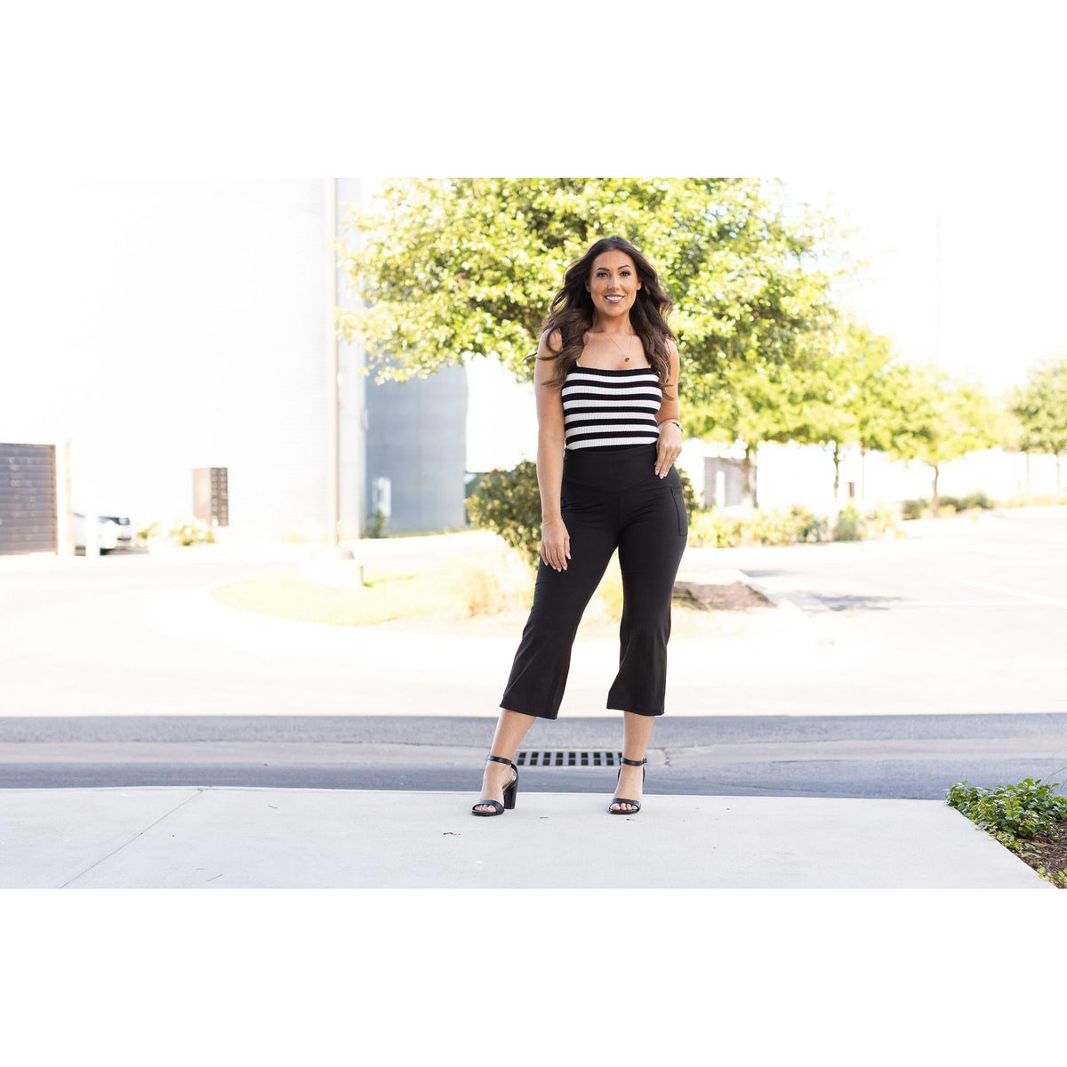 Faith - Tummy Control High Waisted Gaucho Pants