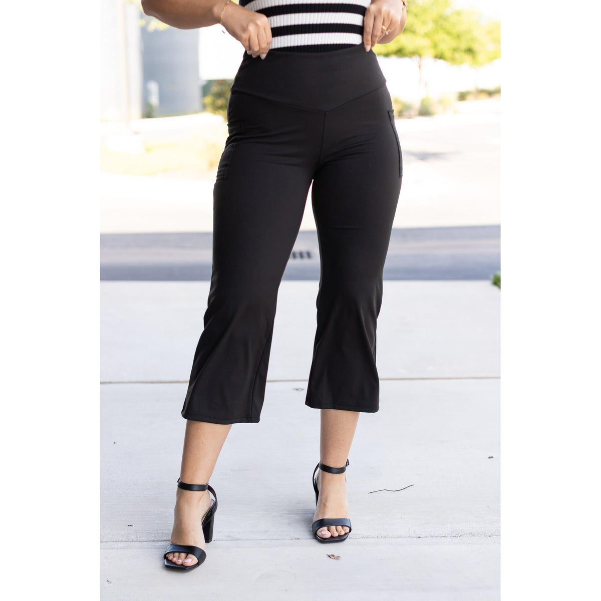 Faith - Tummy Control High Waisted Gaucho Pants