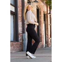 The Liz - Crossover 30"  Bootcut Leggings with Pockets