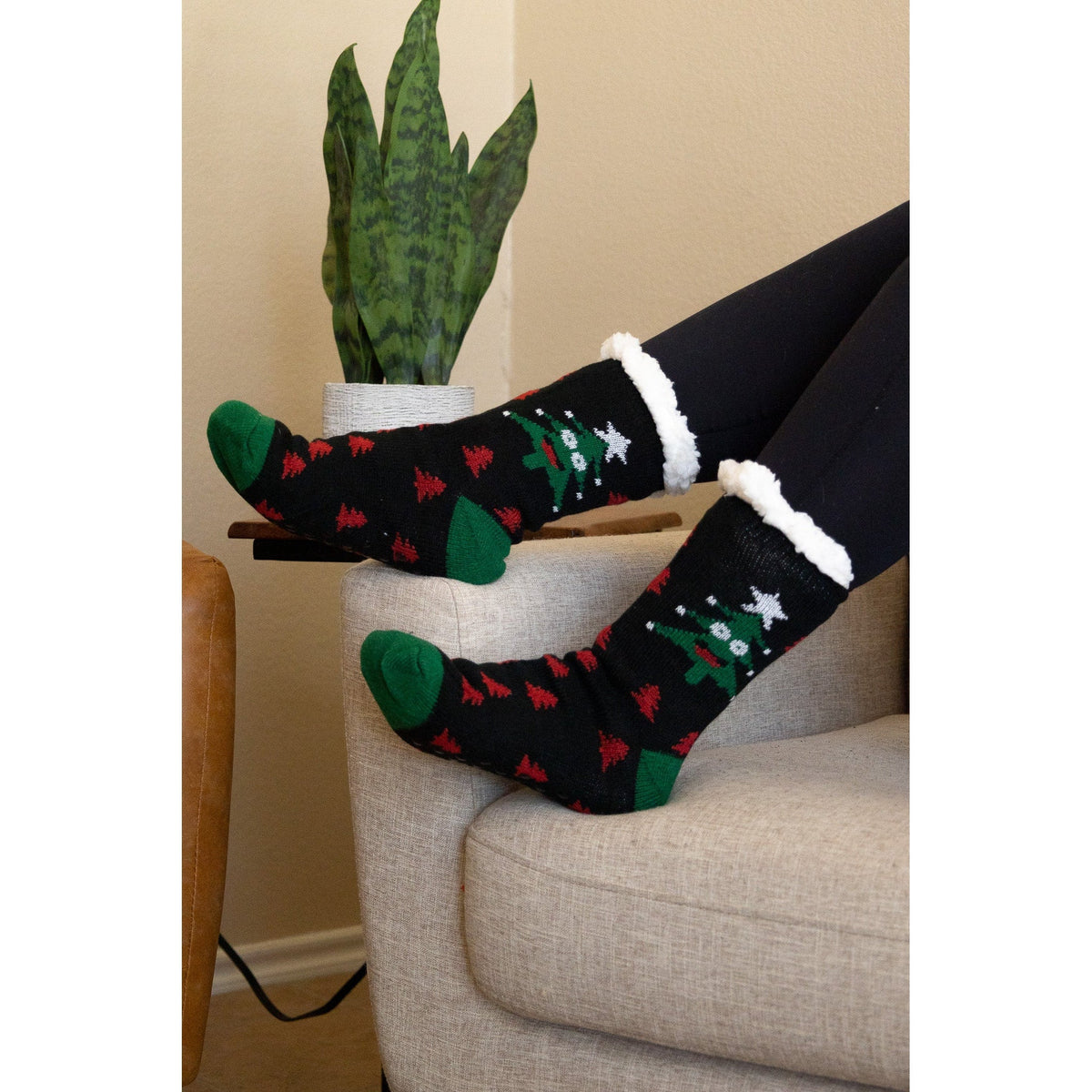 Ready to Ship | The Mary - Festive Cozy Holiday Socks