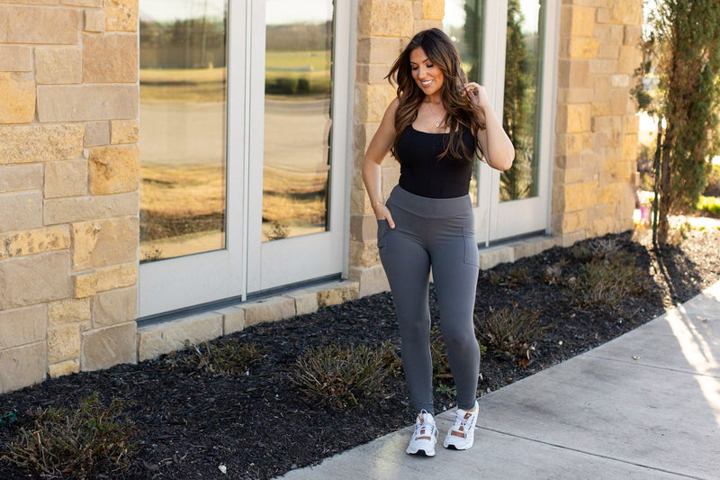 Luxe Leggings by Julia Rose- FULL LENGTH Leggings with POCKET