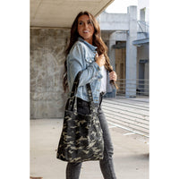 Ready to Ship | The Lilla Camo Canvas Tote Bag