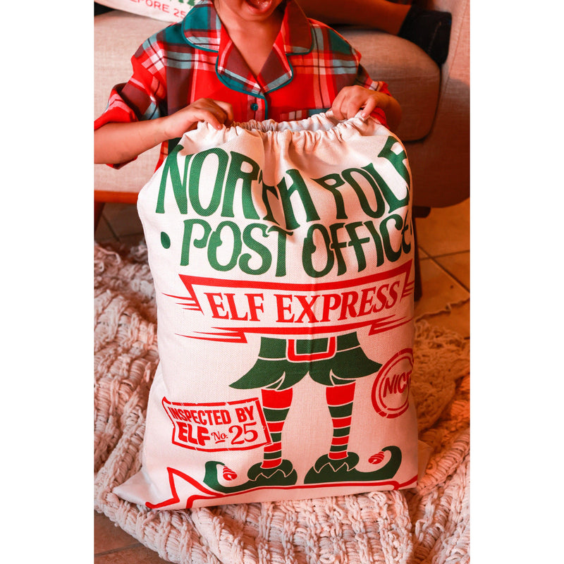 🎅 Ready to Ship | Elf Santa Sacks