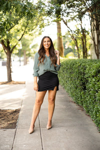 Savannah Deluxe Sculpting A-Line Skort