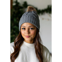 Ready to Ship | The Erica Solid Pom Hats