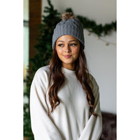 Ready to Ship | The Erica Solid Pom Hats