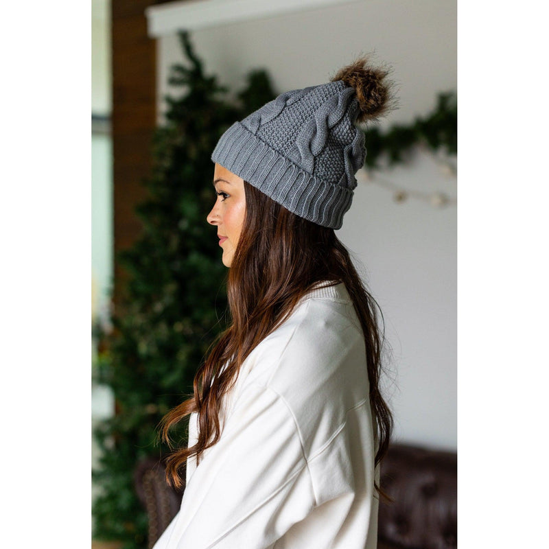 Ready to Ship | The Erica Solid Pom Hats