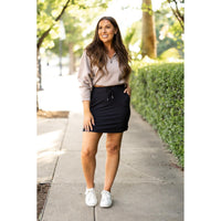 Kristina BLACK Jogger Skirt