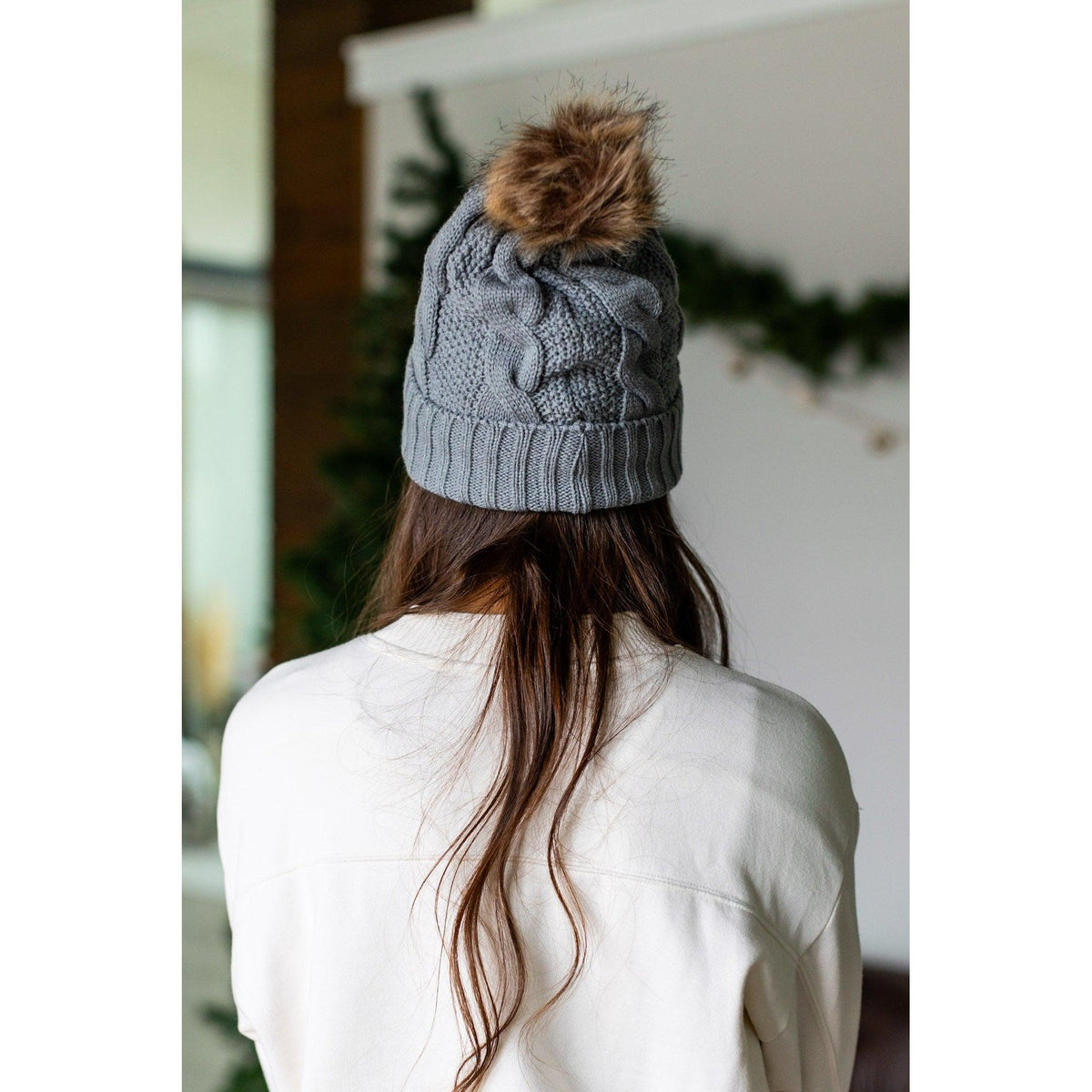 Ready to Ship | The Erica Solid Pom Hats