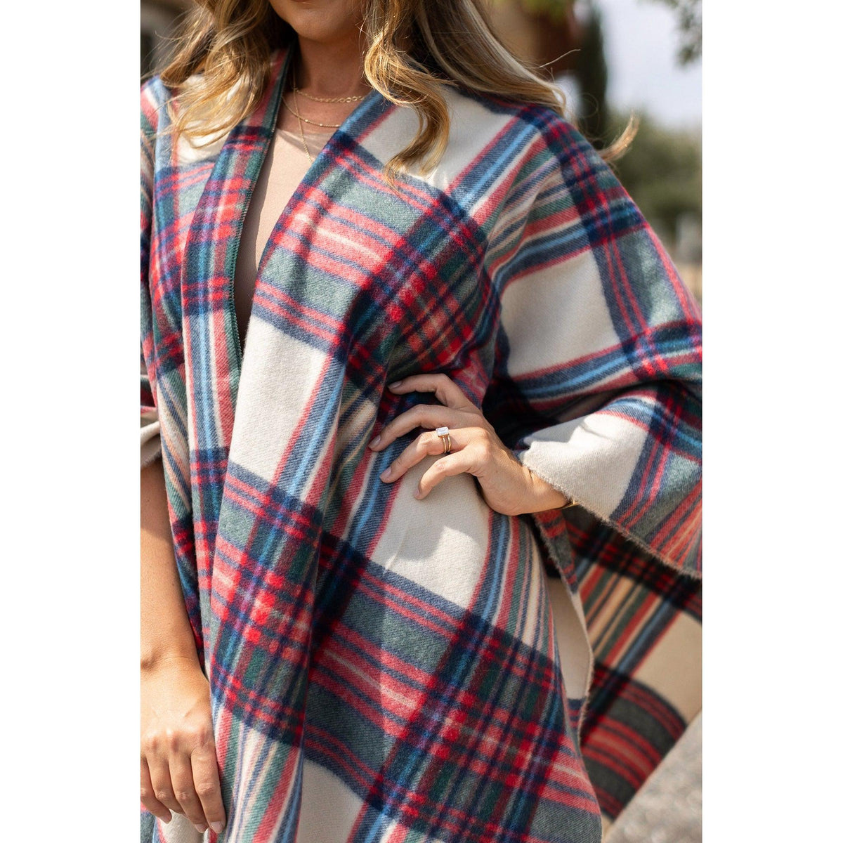 The Blair One Size Shawl/Ponchos*