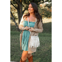 Boho fringe crossbody bag boutique fashion accessory