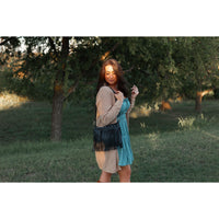 Boho fringe crossbody bag boutique fashion accessory