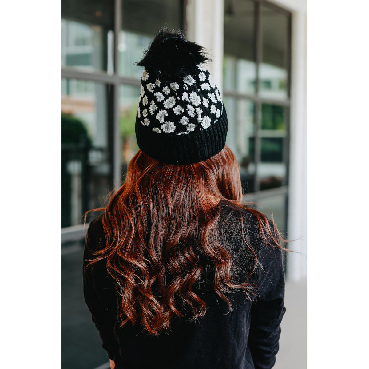 Ready to Ship | The Anastasia - Leopard Pom Hat