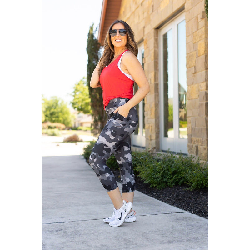 Charlie Camo CAPRI's  - Luxe Leggings by Julia Rose®