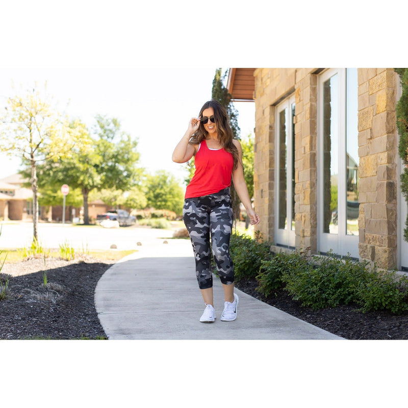 Charlie Camo CAPRI's  - Luxe Leggings by Julia Rose®