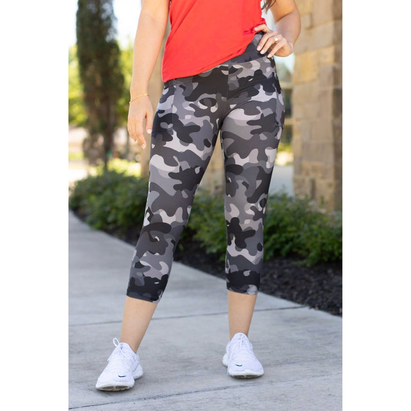 Charlie Camo CAPRI's  - Luxe Leggings by Julia Rose®