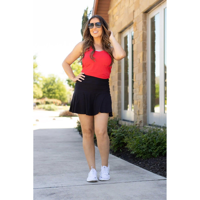Brielle - Black Skort