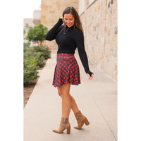 The Clara Plaid Skort