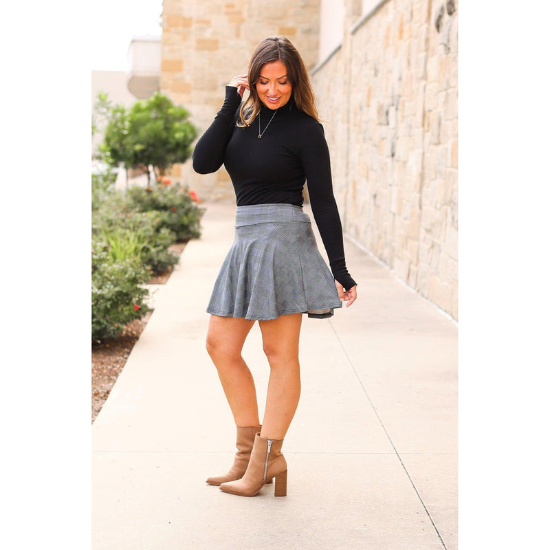 The Maci Plaid Skort