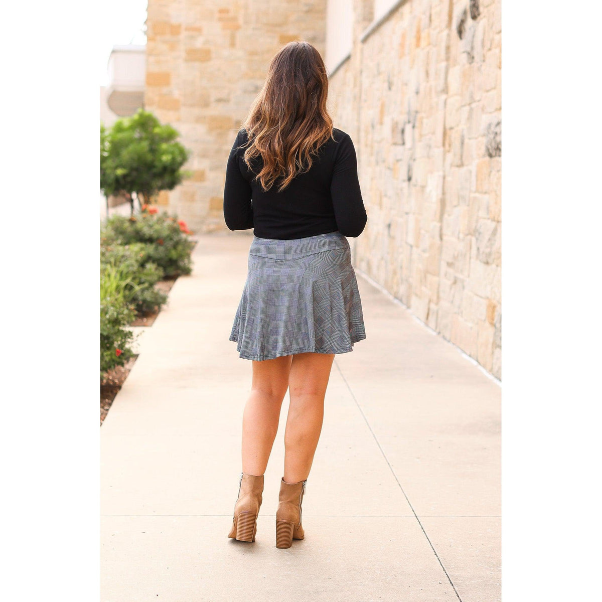 The Maci Plaid Skort