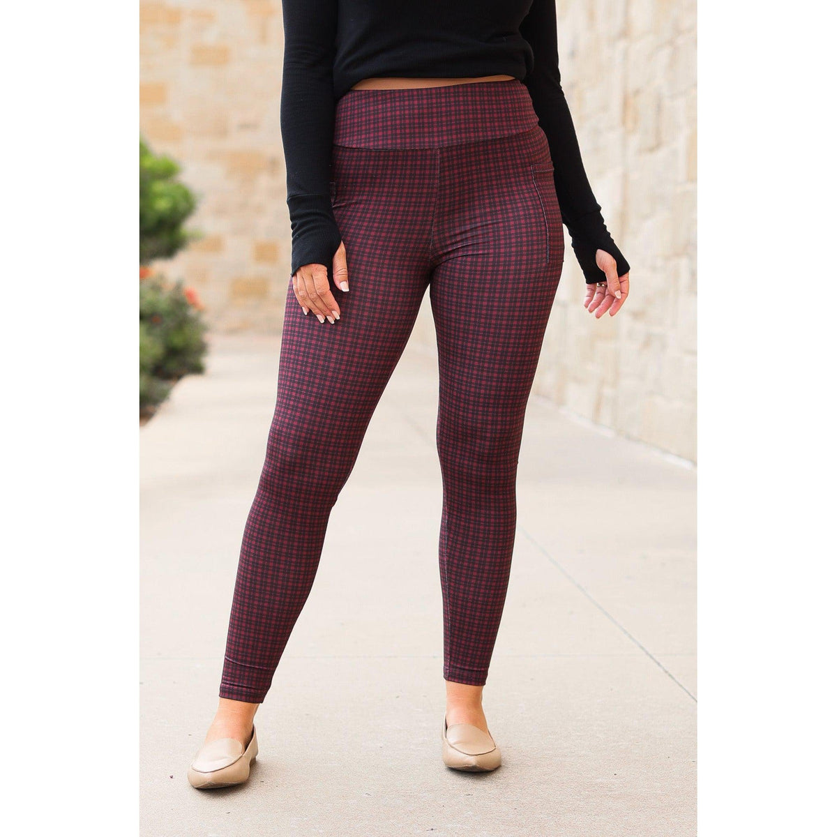 The Wren Plaid Leggings