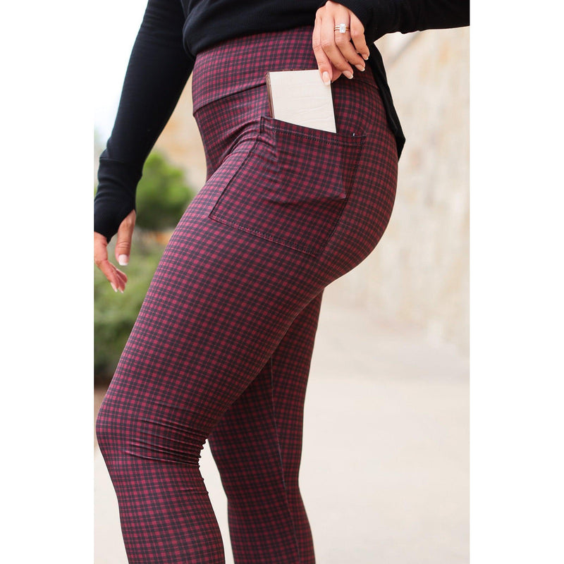 The Wren Plaid Leggings