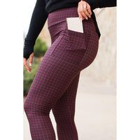 Wren - Plaid Leggings