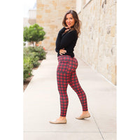 The Holly Plaid Leggings - ROUND 2