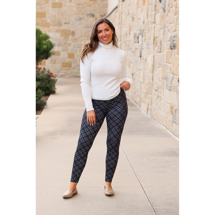 The Jillian Plaid Leggings - Round 2