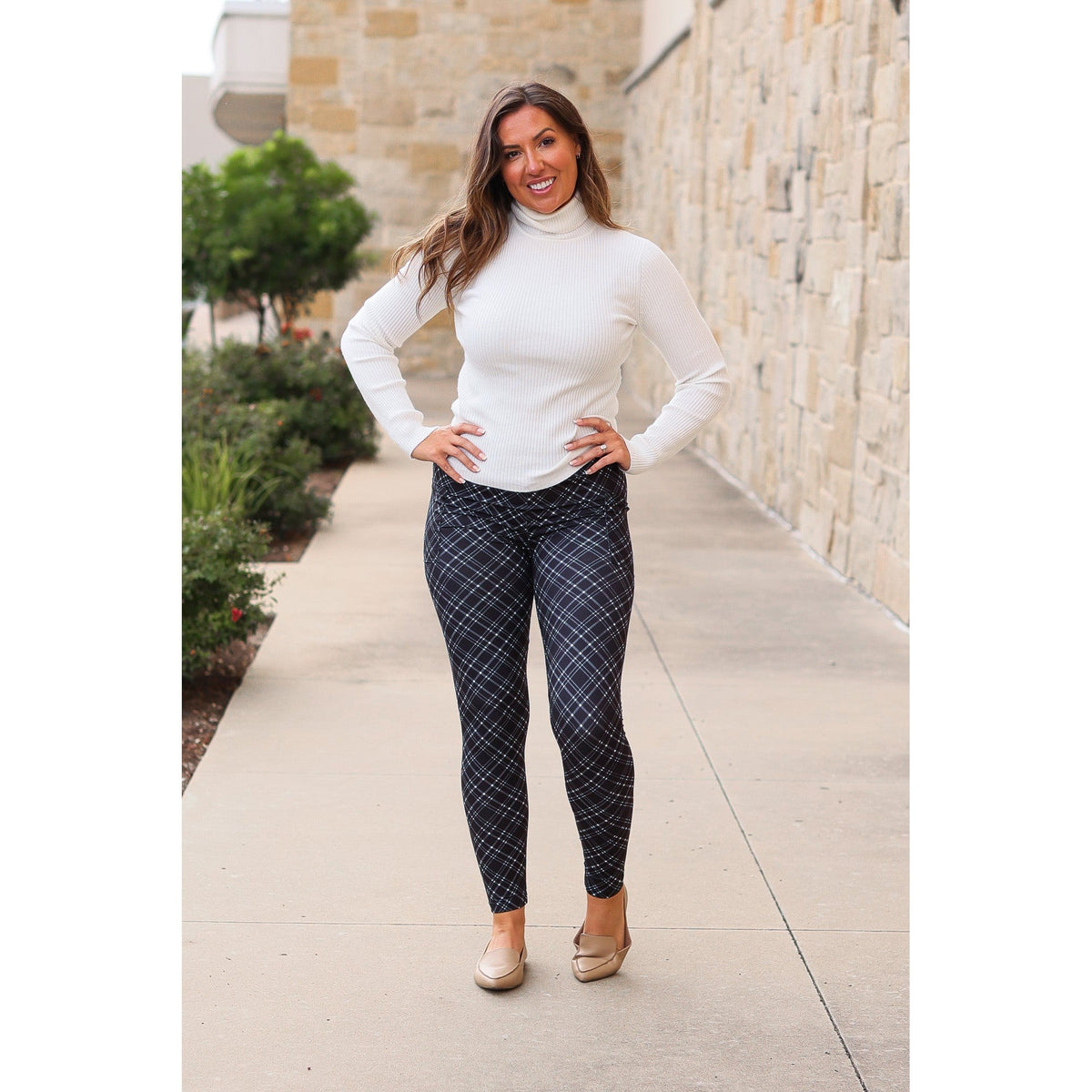 The Jillian Plaid Leggings - Round 2