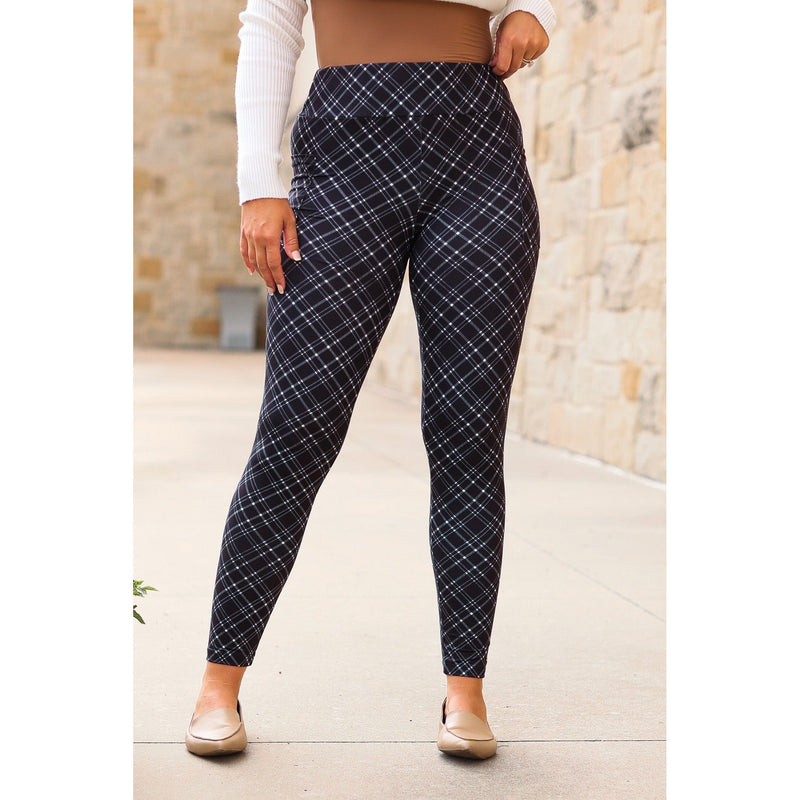 The Jillian Plaid Leggings - Round 2