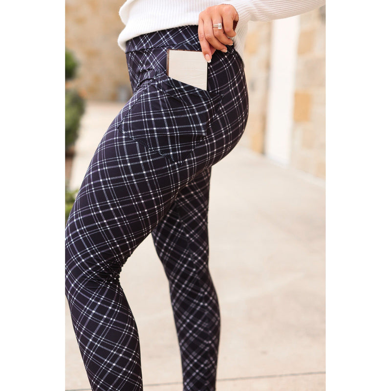 The Jillian Plaid Leggings - Round 2