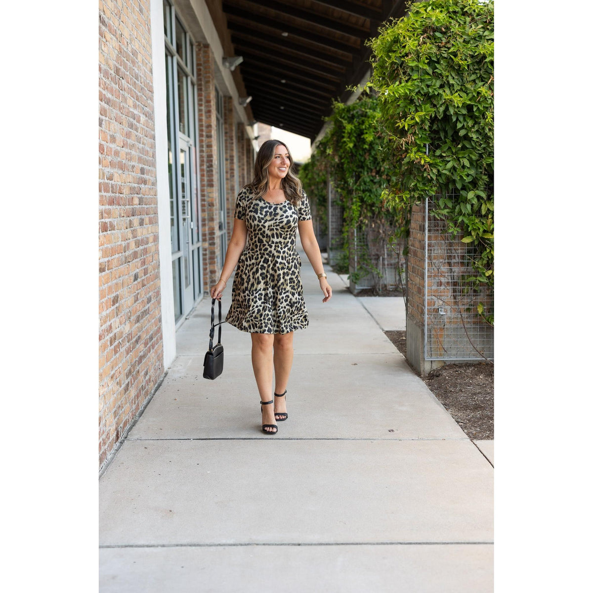 Layla Leopard Dress