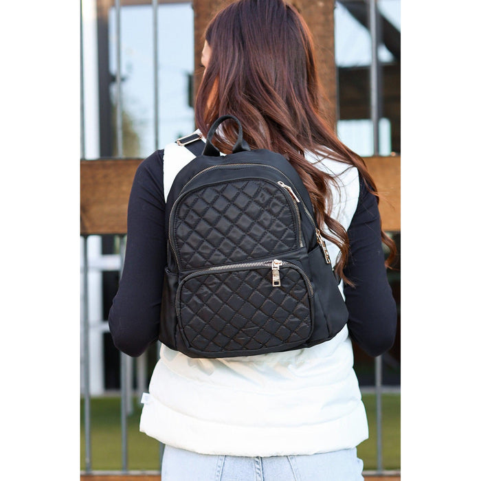 The Lexi Quilted Backpack*