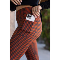 The Autumn Houndstooth Full Length Leggings Round 2