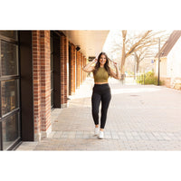 Adriana - Tummy Control Full Length Leggings with Pockets