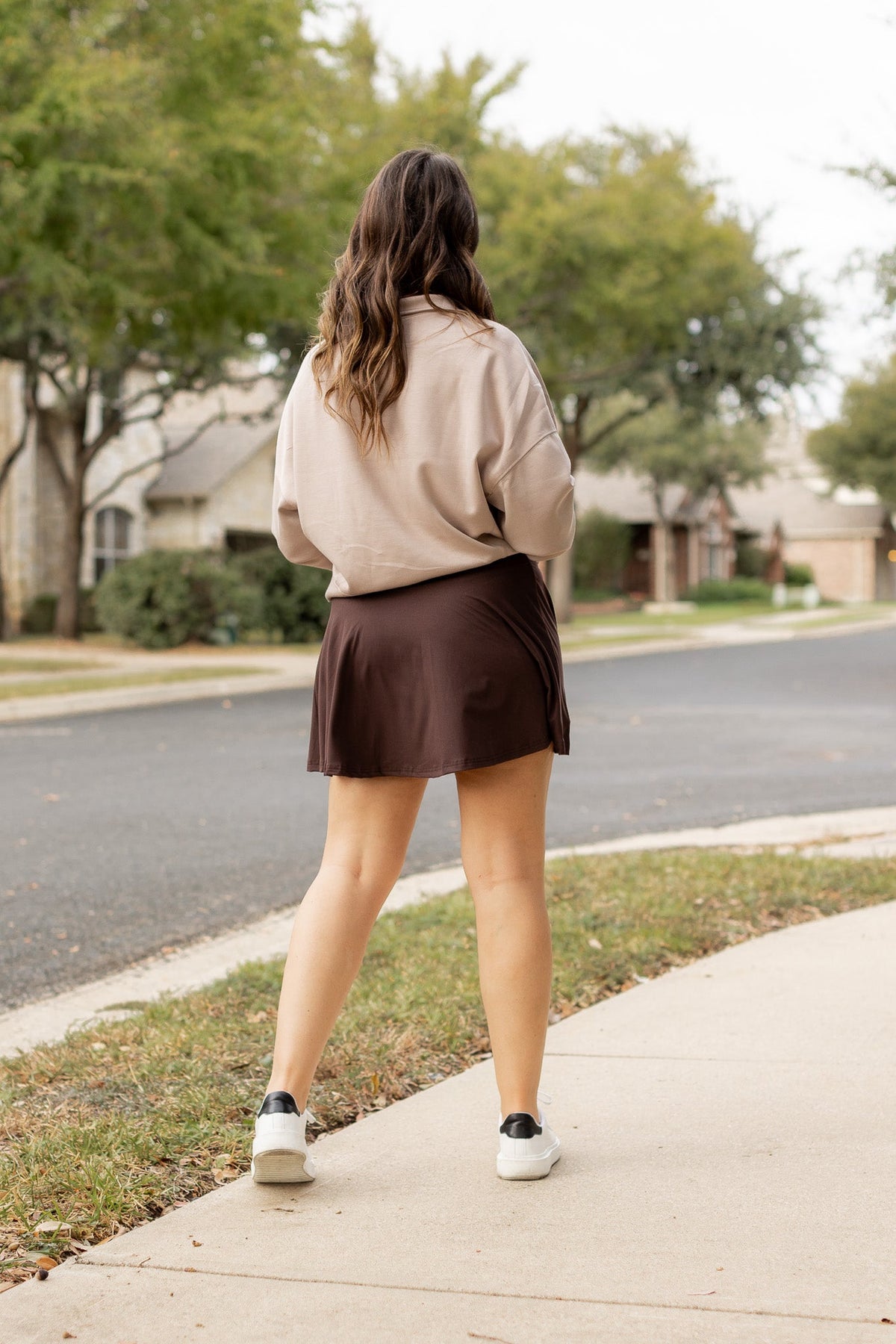 The Britt - Brown Skort*