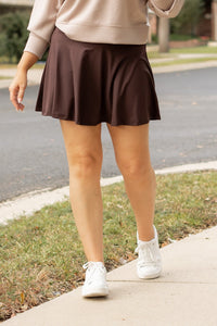 The Britt - Brown Skort*