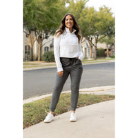 The Cindy Charcoal Joggers - Luxe Leggings by Julia Rose® Round 2