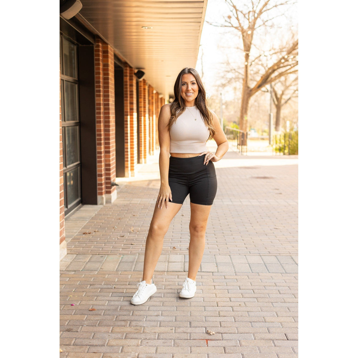 Callie - Tummy Control Biker 5" Shorts