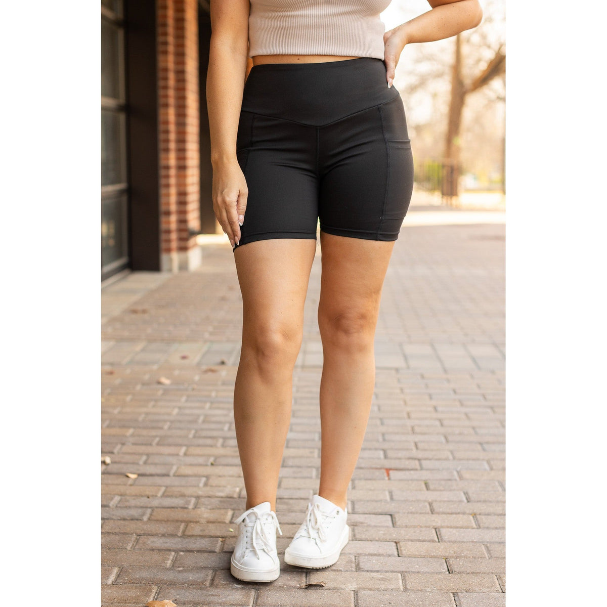 Callie - Tummy Control Biker 5" Shorts
