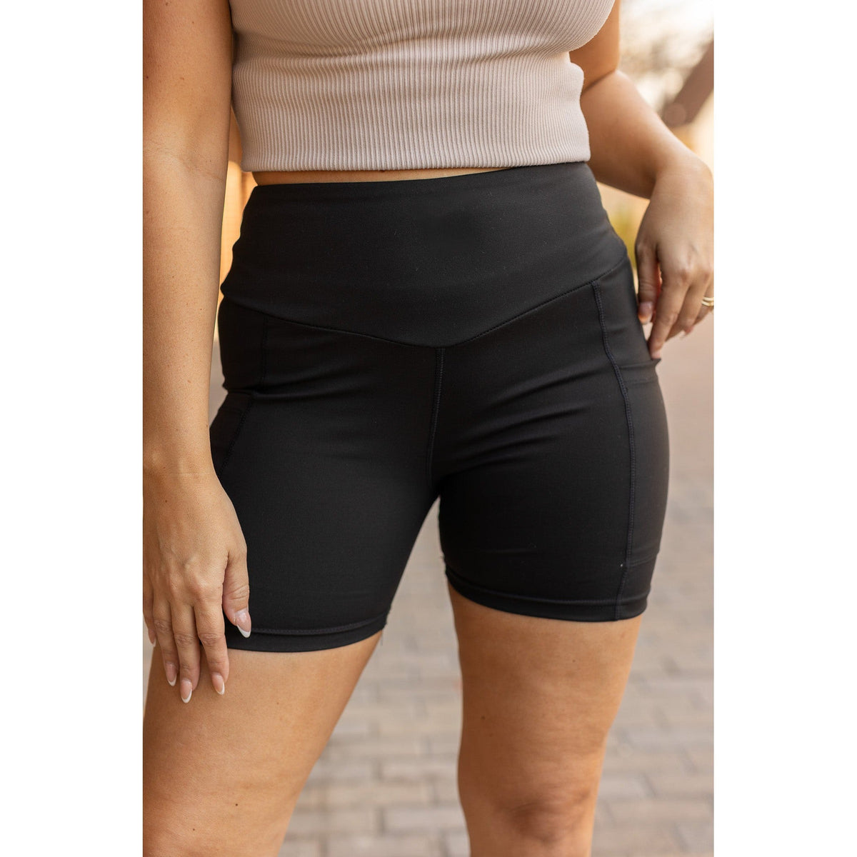 Callie - Tummy Control Biker 5" Shorts