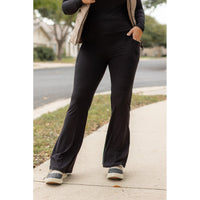 Vanessa - Black Bootcut Leggings
