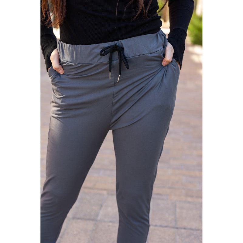 The Cindy Charcoal Joggers - Luxe Leggings by Julia Rose® Round 2