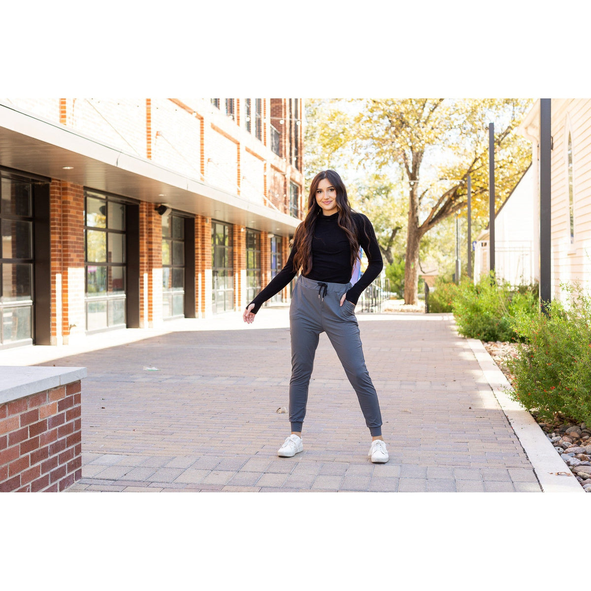 The Cindy Charcoal Joggers - Luxe Leggings by Julia Rose® Round 2