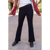 The Vanessa - 30” - Black Bootcut Leggings R3